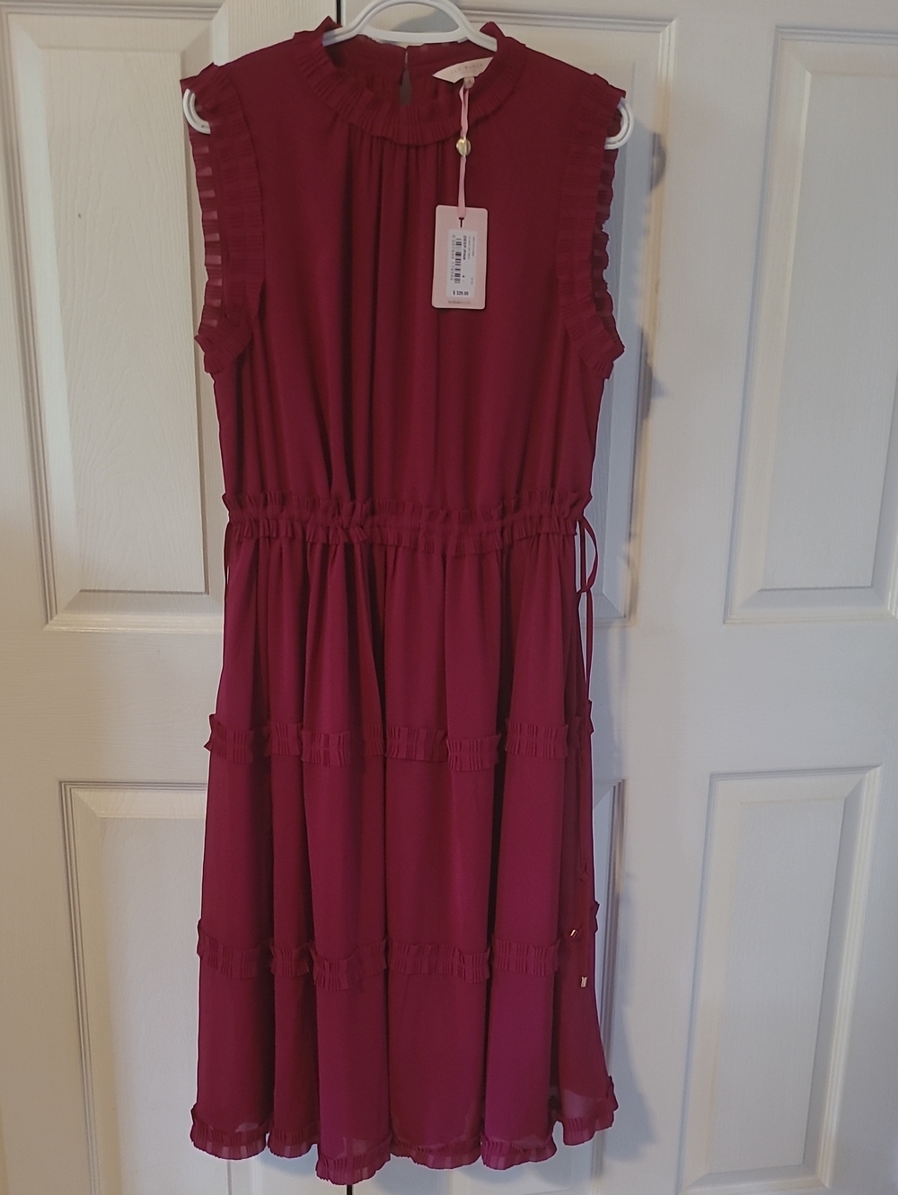 NWT Ted Baker Raspberry Sinita Dress